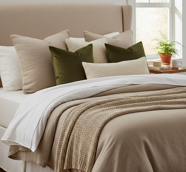 perfectly layered bed